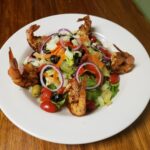 Shrimp salad.